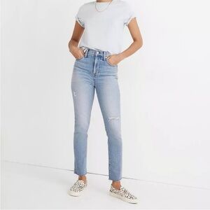 Madewell Perfect Vintage Jean in Coffey Light Wash SZ 26P